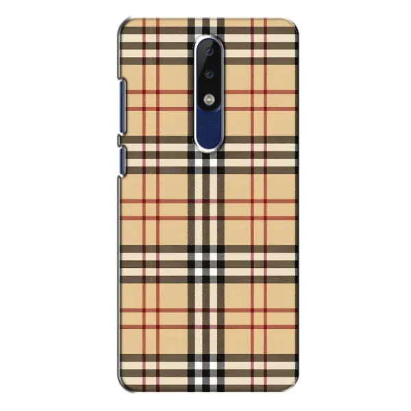 Чехол с рисунком «Burberry стиль» для Nokia 5.1 Plus (X5) Чехол с рисунком «Burberry стиль» для Nokia 5.1 Plus (X5)