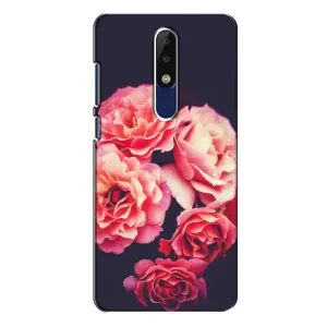 Чехлы с тематикой "ЦВЕТЫ" на Nokia 5.1 Plus (X5) (Бутоны)