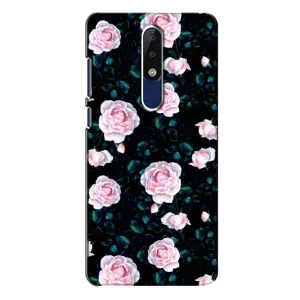 Чехлы с принтом Розочки для Nokia 5.1 Plus (X5) (Чайные розы)
