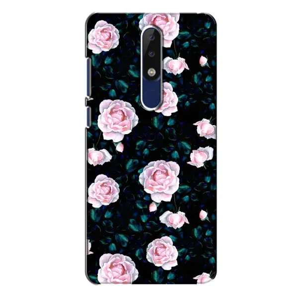Чехол с рисунком «Чайные розы» для Nokia 5.1 Plus (X5) Чехол с рисунком «Чайные розы» для Nokia 5.1 Plus (X5)