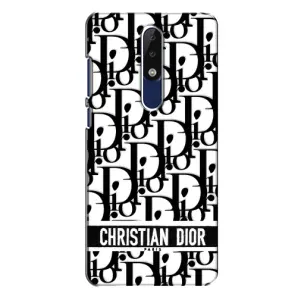 Чехол (Dior, Prada, YSL, Chanel) для Nokia 5.1 Plus (X5) (Christian Dior)