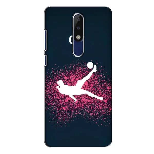 Чехол с рисунком «CR7 Удар» для Nokia 5.1 Plus (X5)