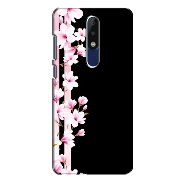 Чехол с рисунком «Цветочки» для Nokia 5.1 Plus (X5) Чехол с рисунком «Цветочки» для Nokia 5.1 Plus (X5)