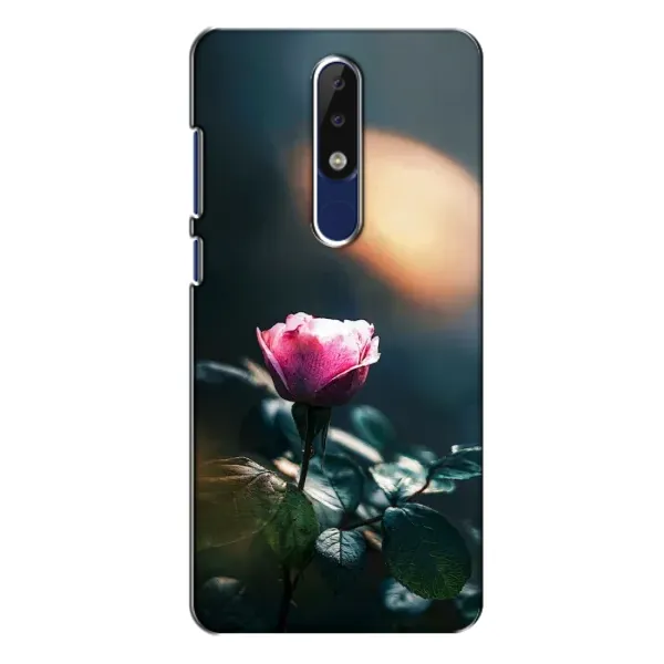 Чехол с рисунком «Цветок ночной» для Nokia 5.1 Plus (X5) Чехол с рисунком «Цветок ночной» для Nokia 5.1 Plus (X5)