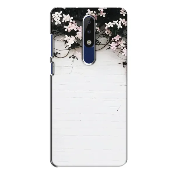 Чехол с рисунком «Цветы на стене» для Nokia 5.1 Plus (X5) Чехол с рисунком «Цветы на стене» для Nokia 5.1 Plus (X5)