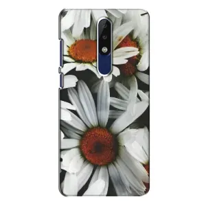 Чехол с ромашками на Nokia 5.1 Plus (X5) (Цветы Ромашки)