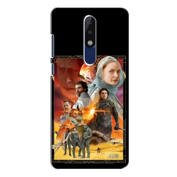 Чехол с рисунком «Д Ю Н А» для Nokia 5.1 Plus (X5) Чехол с рисунком «Д Ю Н А» для Nokia 5.1 Plus (X5)