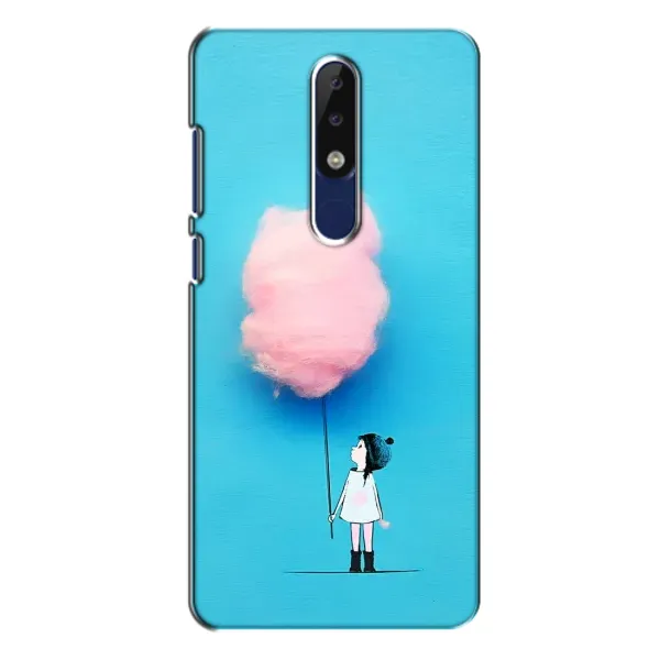 Чохол з малюнком «Дівчинка з хмаринкою» для Nokia 5.1 Plus (X5) Чохол з малюнком «Дівчинка з хмаринкою» для Nokia 5.1 Plus (X5)