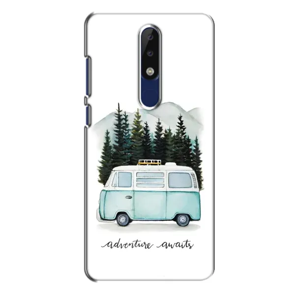 Чехол с рисунком «Домик на колесах» для Nokia 5.1 Plus (X5) Чехол с рисунком «Домик на колесах» для Nokia 5.1 Plus (X5)