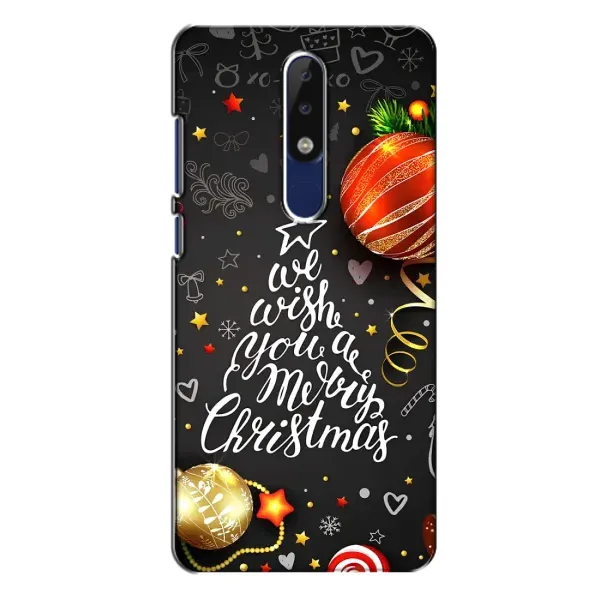 Чехол с рисунком «Елочка» для Nokia 5.1 Plus (X5) Чехол с рисунком «Елочка» для Nokia 5.1 Plus (X5)