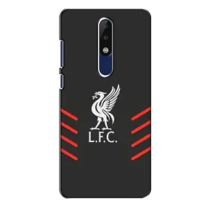 Силіконові Чохли з принтом Футбол на Nokia 5.1 Plus (X5) (Емблема Liverpool)