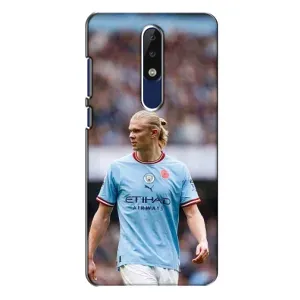 Чехлы с принтом для Nokia 5.1 Plus (X5) Футболист (Эрлинг Холанд)