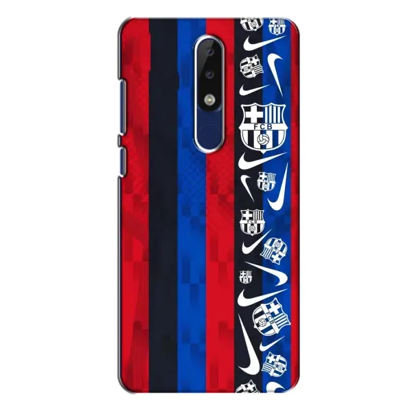 Чехол с рисунком «Фанат Барсы» для Nokia 5.1 Plus (X5)