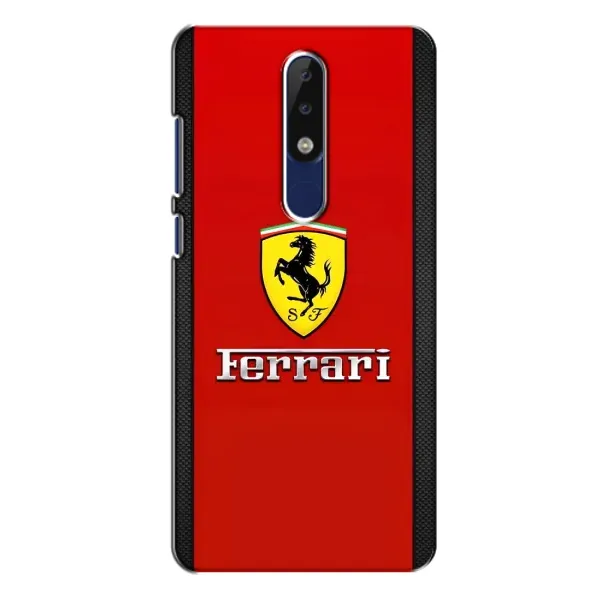 Чехол с рисунком «Ferrari Logo» для Nokia 5.1 Plus (X5) Чехол с рисунком «Ferrari Logo» для Nokia 5.1 Plus (X5)