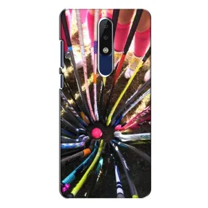 Чехлы с принтом Спортивная тематика для Nokia 5.1 Plus (X5) (Флорбол)