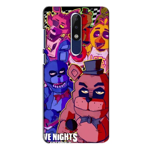 Чехол с рисунком «Фредди» для Nokia 5.1 Plus (X5)