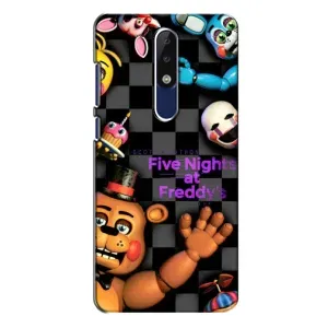 Чехлы Пять ночей с Фредди для Нокиа 5.1 Плюс (Freddy's)