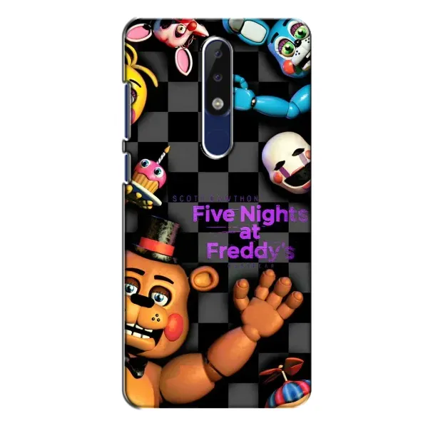 Чехол с рисунком «Freddy's» для Nokia 5.1 Plus (X5)