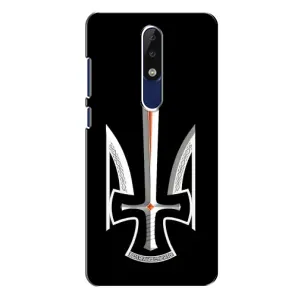Чехол Укр Символика для Nokia 5.1 Plus (X5) (Герб Свобода или Смерть)