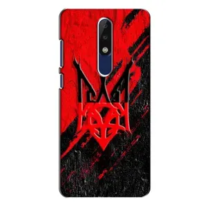 Чехол Укр Символика для Nokia 5.1 Plus (X5) (Герб Украины)