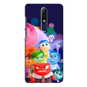 Чехол Головоломка для Nokia 5.1 Plus (X5) - (AlphaPrint) (Герои головоломки)