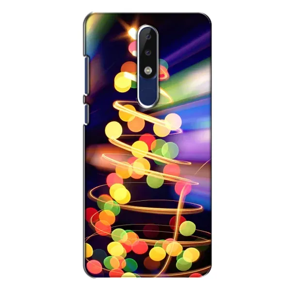 Чехол с рисунком «Гирлянды» для Nokia 5.1 Plus (X5) Чехол с рисунком «Гирлянды» для Nokia 5.1 Plus (X5)