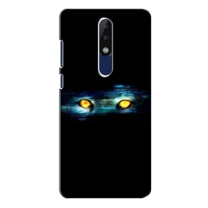 Чехлы с изображением разных животных для Nokia 5.1 Plus (X5) (Глаза)