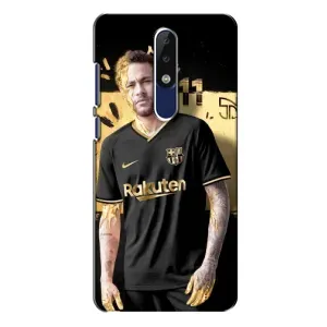 Силіконовий Чохол для Nokia 5.1 Plus (X5) (Gold Neymar)
