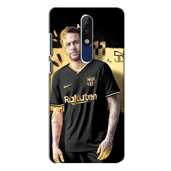 Чехол с рисунком «Gold Neymar» для Nokia 5.1 Plus (X5) Чехол с рисунком «Gold Neymar» для Nokia 5.1 Plus (X5)