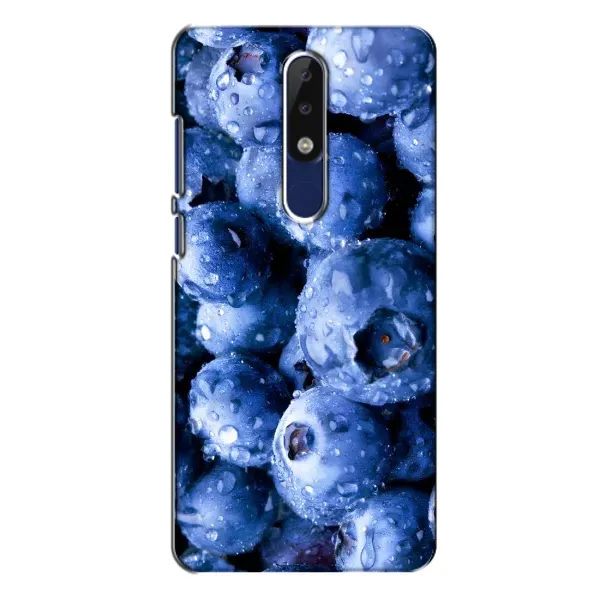 Чехол с рисунком «Голубика» для Nokia 5.1 Plus (X5) Чехол с рисунком «Голубика» для Nokia 5.1 Plus (X5)