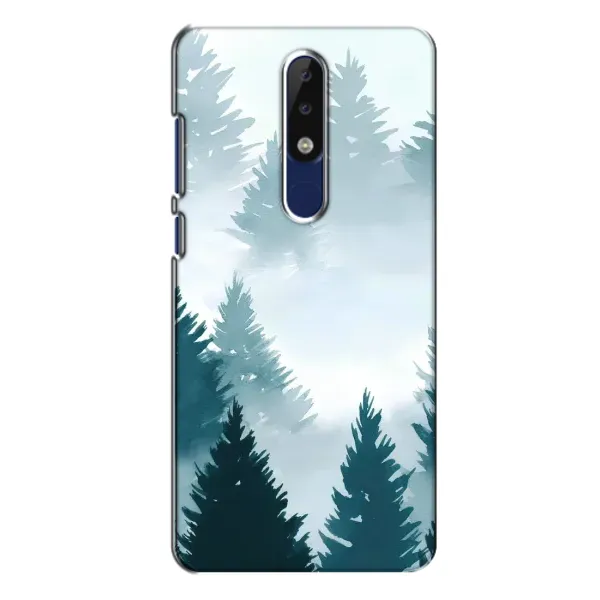 Чохол з малюнком «Гірський Ліс» для Nokia 5.1 Plus (X5) Чохол з малюнком «Гірський Ліс» для Nokia 5.1 Plus (X5)