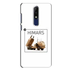 Чехлы на военную тематику для Nokia 5.1 Plus (X5) (HIMARS)