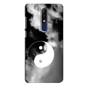 Чехлы с принтом Спортивная тематика для Nokia 5.1 Plus (X5) (Инь-Янь)
