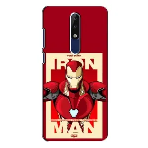Чехол Супергерой Железный человек на Nokia 5.1 Plus (X5) (Iron man)