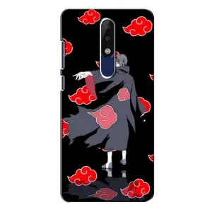 Чехлы с картинкой Итачи Учиха на Nokia 5.1 Plus (X5) (Итачи облако)