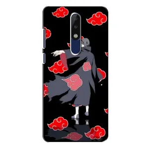 Чехлы с картинкой Итачи Учиха на Nokia 5.1 Plus (X5) (Итачи в плаще)