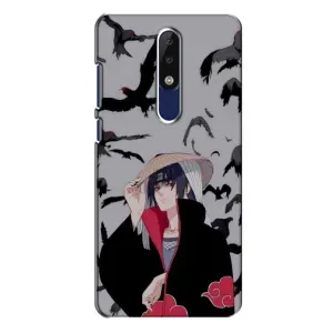 Чехлы с картинкой Итачи Учиха на Nokia 5.1 Plus (X5) (Итачи Ворони)
