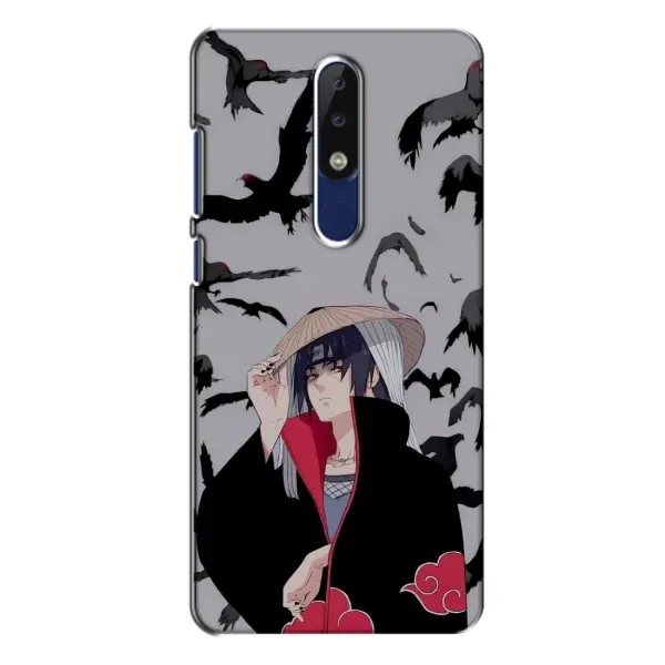 Чехол с рисунком «Итачи Ворони» для Nokia 5.1 Plus (X5) Чехол с рисунком «Итачи Ворони» для Nokia 5.1 Plus (X5)