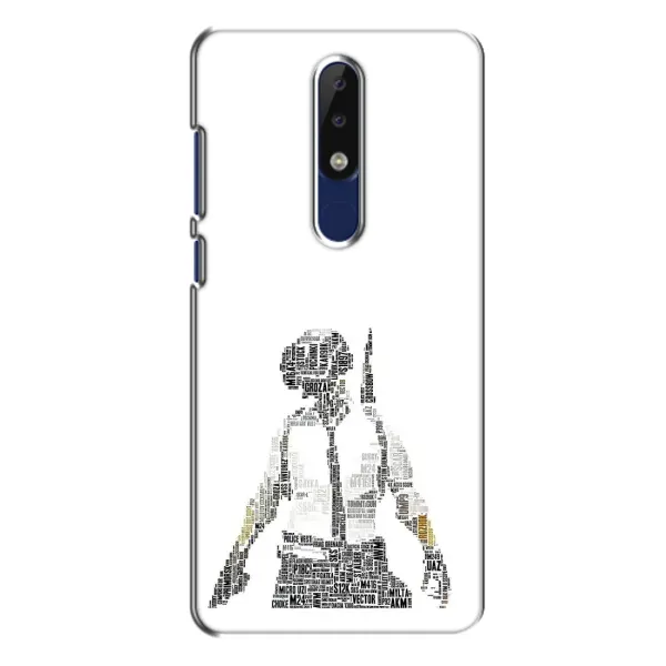 Чехол с рисунком «Из букв» для Nokia 5.1 Plus (X5) Чехол с рисунком «Из букв» для Nokia 5.1 Plus (X5)