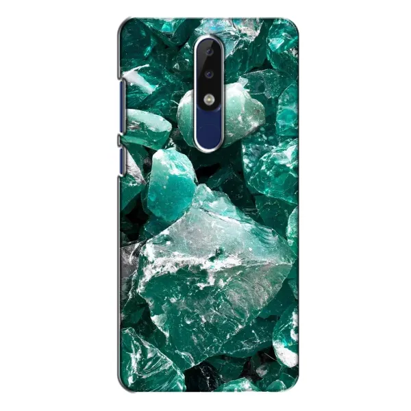 Чехол с рисунком «Изумруд» для Nokia 5.1 Plus (X5)