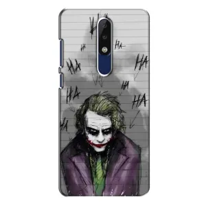 Чехлы с картинкой Джокера на Nokia 5.1 Plus (X5) (Joker клоун)