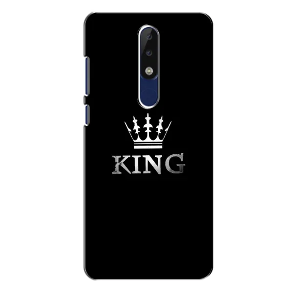 Чехол с рисунком «KING» для Nokia 5.1 Plus (X5) Чехол с рисунком «KING» для Nokia 5.1 Plus (X5)