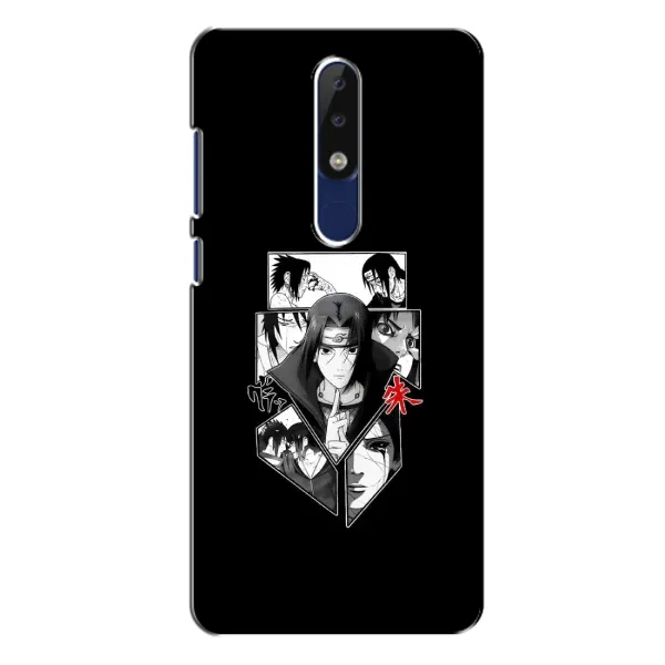 Чехол с рисунком «Коллаж Итачи» для Nokia 5.1 Plus (X5) Чехол с рисунком «Коллаж Итачи» для Nokia 5.1 Plus (X5)