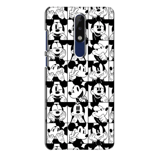 Чехол с рисунком «Коллаж Микки Маус» для Nokia 5.1 Plus (X5) Чехол с рисунком «Коллаж Микки Маус» для Nokia 5.1 Plus (X5)