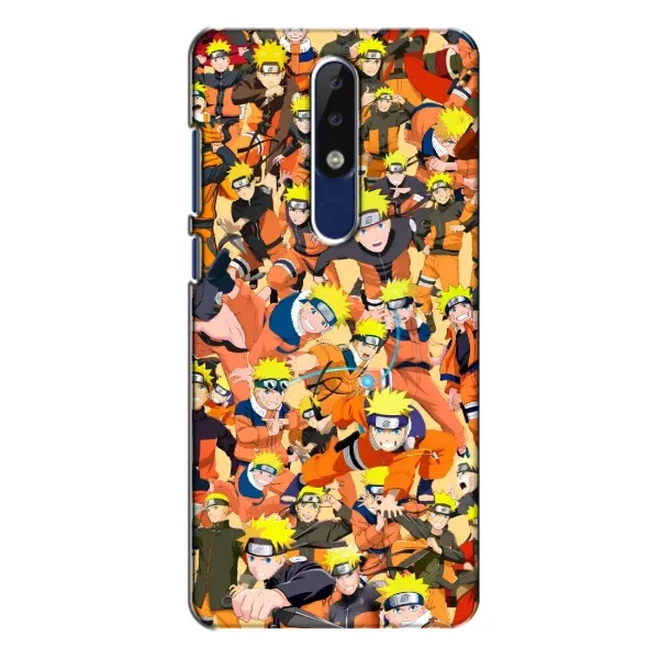 Чехол с рисунком «Коллаж Наруто» для Nokia 5.1 Plus (X5) Чехол с рисунком «Коллаж Наруто» для Nokia 5.1 Plus (X5)