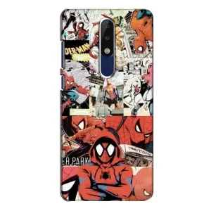 Чохол Супергерой Людина Павук на Nokia 5.1 Plus (X5) (Комікс Павука)