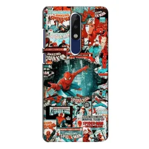 Чохол Супергерой Людина Павук на Nokia 5.1 Plus (X5) (Комікси Людина Павук)