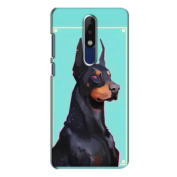Чехол с рисунком «Король доберман» для Nokia 5.1 Plus (X5) Чехол с рисунком «Король доберман» для Nokia 5.1 Plus (X5)