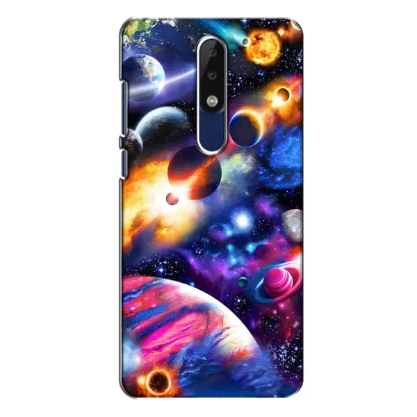 Чехол с рисунком «Космический мир» для Nokia 5.1 Plus (X5) Чехол с рисунком «Космический мир» для Nokia 5.1 Plus (X5)