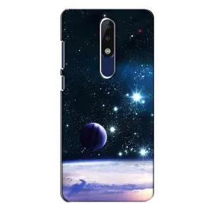 Чохол (ТПУ) з планетами на Nokia 5.1 Plus (X5) (Космічний вид)